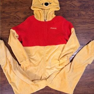 Disney Red and Yellow Fleece Onesie